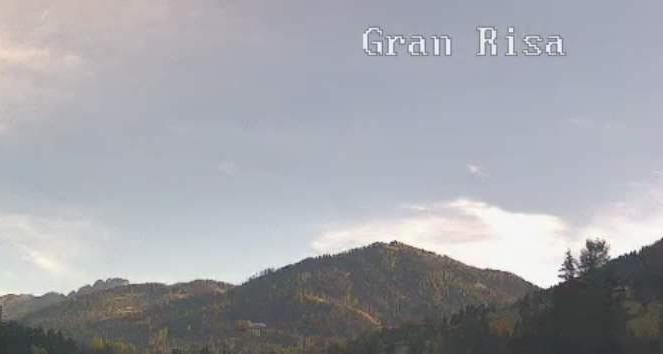Webcam from Chalet alla Cascata towards Gran Risa
