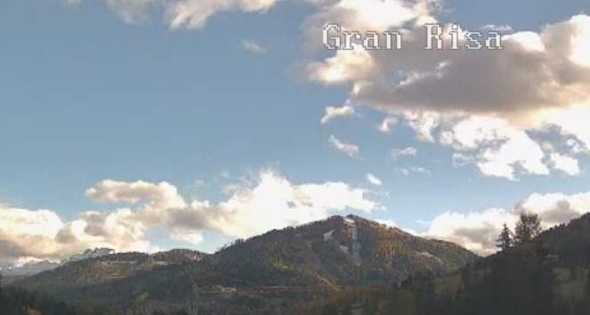 Webcam from Chalet alla Cascata towards Gran Risa