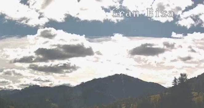 Webcam from Chalet alla Cascata towards Gran Risa