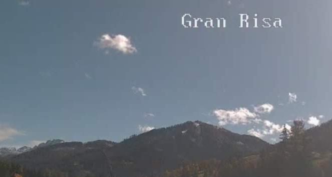 Webcam from Chalet alla Cascata towards Gran Risa